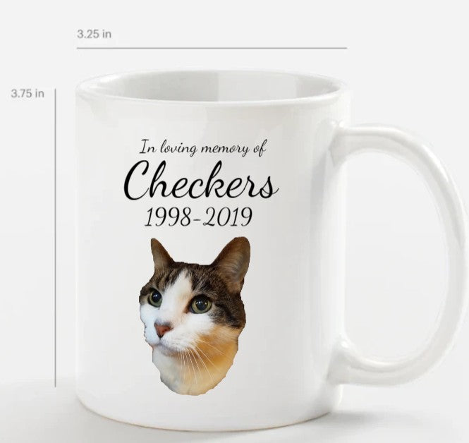 Customizable Memorial Pet Coffee Mugs